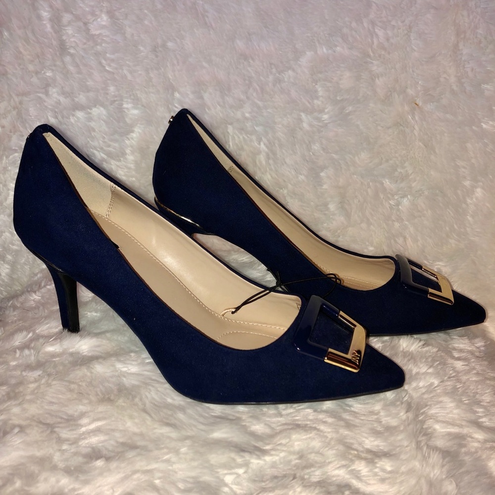 Jones new york women dress heels blue size 9.5